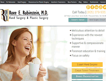 Tablet Screenshot of drrubinstein.com